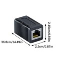 thumbnail image 5 of 2-Piece RJ45 Networking Coupler Shielded Ethernet Connector for Fast Speed CAT6 CAT5e Cables, 5 of 7