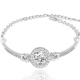 thumbnail image 5 of Brazalete de joyería Brazalete versátil para mujer Brazalete de diamantes con destellos de temperamento simple Brazalete de circón Joyas - Oro oso de fresa Electrónica, 5 of 5