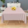 thumbnail image 4 of Tchckioa Pink Square Tablecloth for Outdoor Party Decor,Stain Resistant Table Cloth,70x70 Inch, 4 of 6