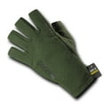 thumbnail image 2 of Polar Fleece Half Finger Gloves, COY, XL, 2 of 2