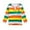 Yellow, variant on REDARER Boys and Girls Striped Print Neck Long Sleeve Cotton Polo Shirt Kids Casual Basic Layering Top,5-6 Years