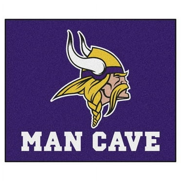 FANMATS 14331 NFL Minnesota Vikings Nylon Universal Man Cave Tailgater Rug