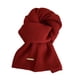 thumbnail image 4 of Bufanda larga para hombre y mujer, cómoda, regalo de aniversario, bufanda de punto de 59 pulgadas , Rojo, 4 of 8