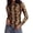Brown, variant on Womens Long Sleeve Shirts Floral Y2K Tops Soft Lightweight Ribbed Knit Top,Fitted Waist,Crew Neck Slim Fit,Going Out Vacation Outfits,Layering Fall Winter Clothes
