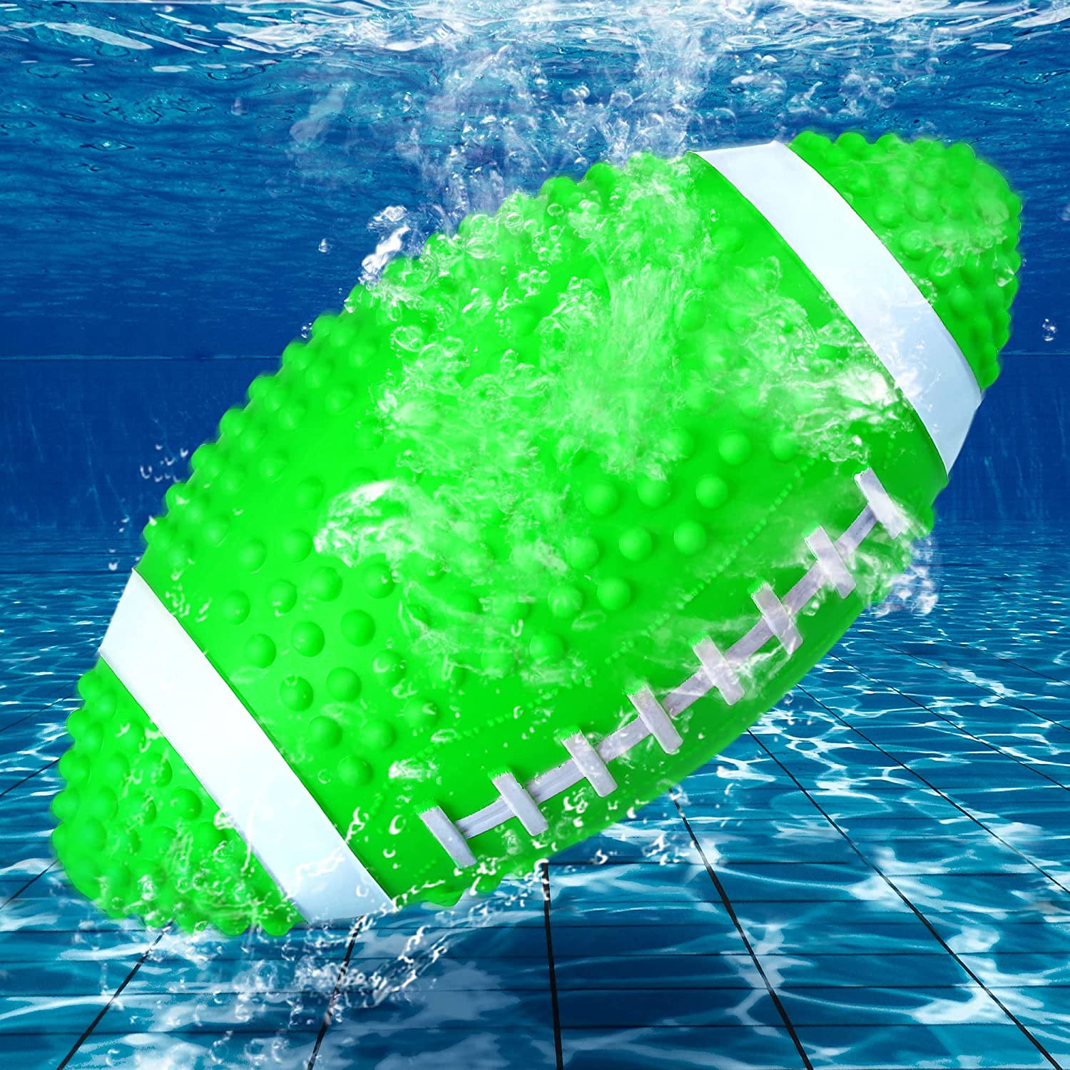 Swimming Pool Football, Water Footballs for Pool for Under Water Passing, Dribbling, Beach