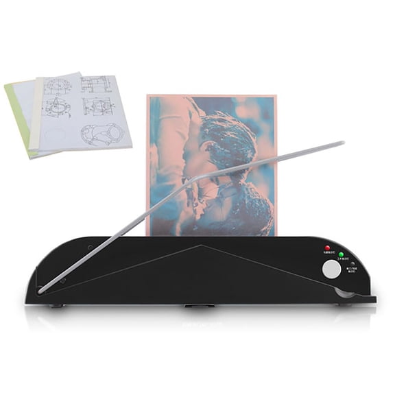 Mini Hot Melt Binding Machine, Document Contract Heat Binder, A4 Thermal Binding Machine, Max Binding Thickness 20mm, for Photo Album, Documents and Reports, Ideal for Office Use