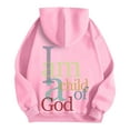 thumbnail image 3 of Women's 2025 Oversized Hoodies Sweatshirt Fleece Long Sleeve Going Out Tops Trendy Casual Fall Fashion Outfits Winter Warm Sweatshirt Oversized Hoodie(Color:Pink,Size:S), 3 of 5