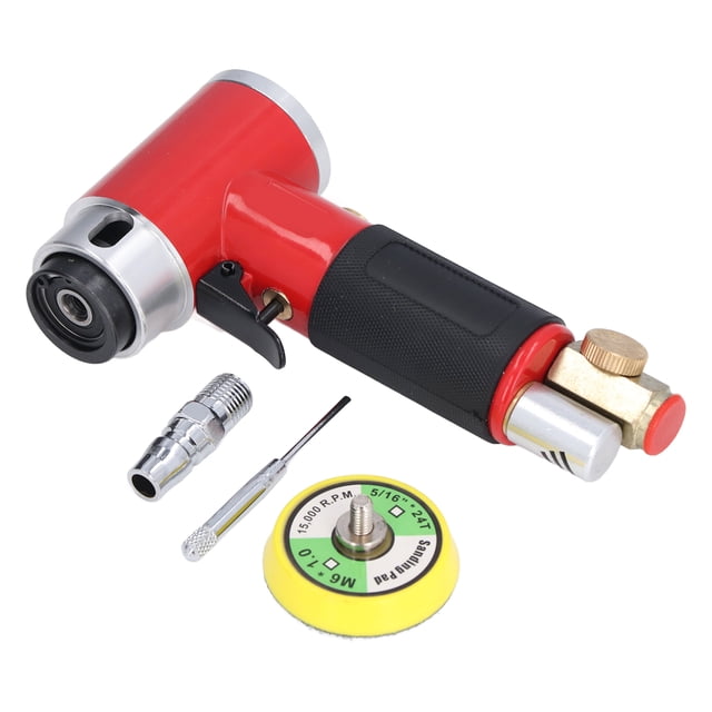 Lijadora de aire, Mini lijadora de aire Mini lijadora de aire de aluminio Lijadoras neumáticas Pulidora compacta y liviana Jadeshay A