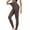 Coffee, variant on Womens Yoga Pants Casual Fashion Bodybuilding Run Yoga Solid Striped Pants Sky Blue