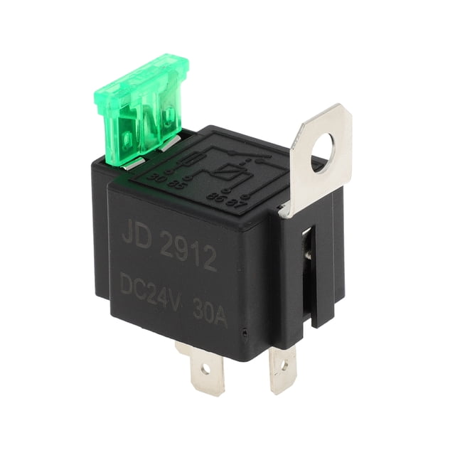 Ofertas Únicas Relé Automático de 4 Pines 24V 30A con Agujero de Colgar de Metal Relé de Coche a Prueba de Agua 1 Pc