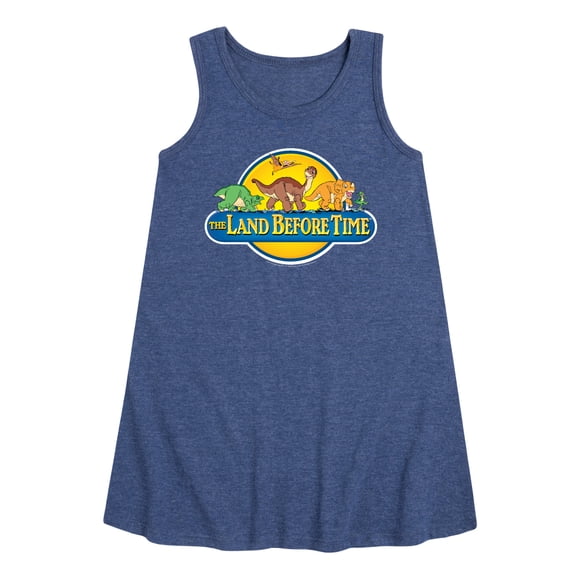 Land Before Time - Land Before Dinos - Toddler and Youth Girls A-line Dress