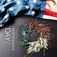 thumbnail image 5 of Pedty Independence Day Wreath for Memorial Day,Wreath for Front Door,Independence Day Wreath Porch Decoration Front Door Outdoor Hanging Wreath Decor,Independence Day Hanging Decoration, 5 of 9