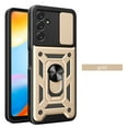 thumbnail image 1 of Tarise Case for Samsung Galaxy A13 5G, Galaxy A13 5G Phone Case with Slide Camera Cover, Kickstand Heavy Duty Rugged Shockproof Military Grade Protective Case Cover for Samssung A13 5G 6.5", Gold, 1 of 10