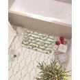 thumbnail image 6 of Christmas Kitchen Mat Rug 1 PCS Coniferous Pine Cones Cotton Linen Runner Rug Anti-Fatigue Comfort Memory Foam Standing Mat Non-Slip Floor Door Mat for Bathroom Bedroom 18x47in, 6 of 6