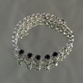 thumbnail image 2 of Kaash Customs Silver Color Anklet Bracelet for Women Wedding Jewelry Gifts in Brass Metal, 2 of 4