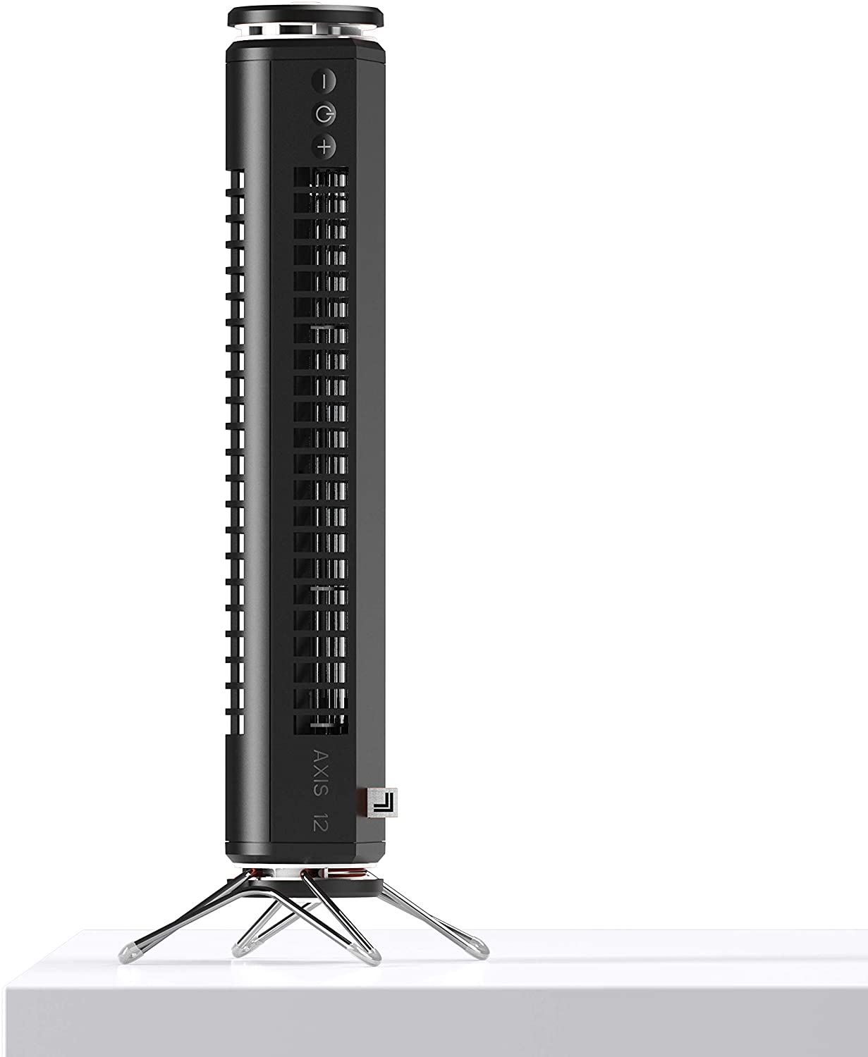 Sharper Image AXIS12 12" Airbar USB Powered Tower Desk Fan with Full