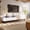 White, variant on VERTEX&KAIBIN Modern TV Stand for 80'' TV with Double Storage Space, Media Console Table, Entertainment Center with Drop Down Door for Living Room, Bedroom, Home Theatre
