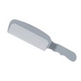 thumbnail image 4 of Oil Hair Comb, Lightweight Plastic Rounded Tooth Wide Tooth Styling Comb Comfortable Portable  for Home for Bathroom Blue, 4 of 7