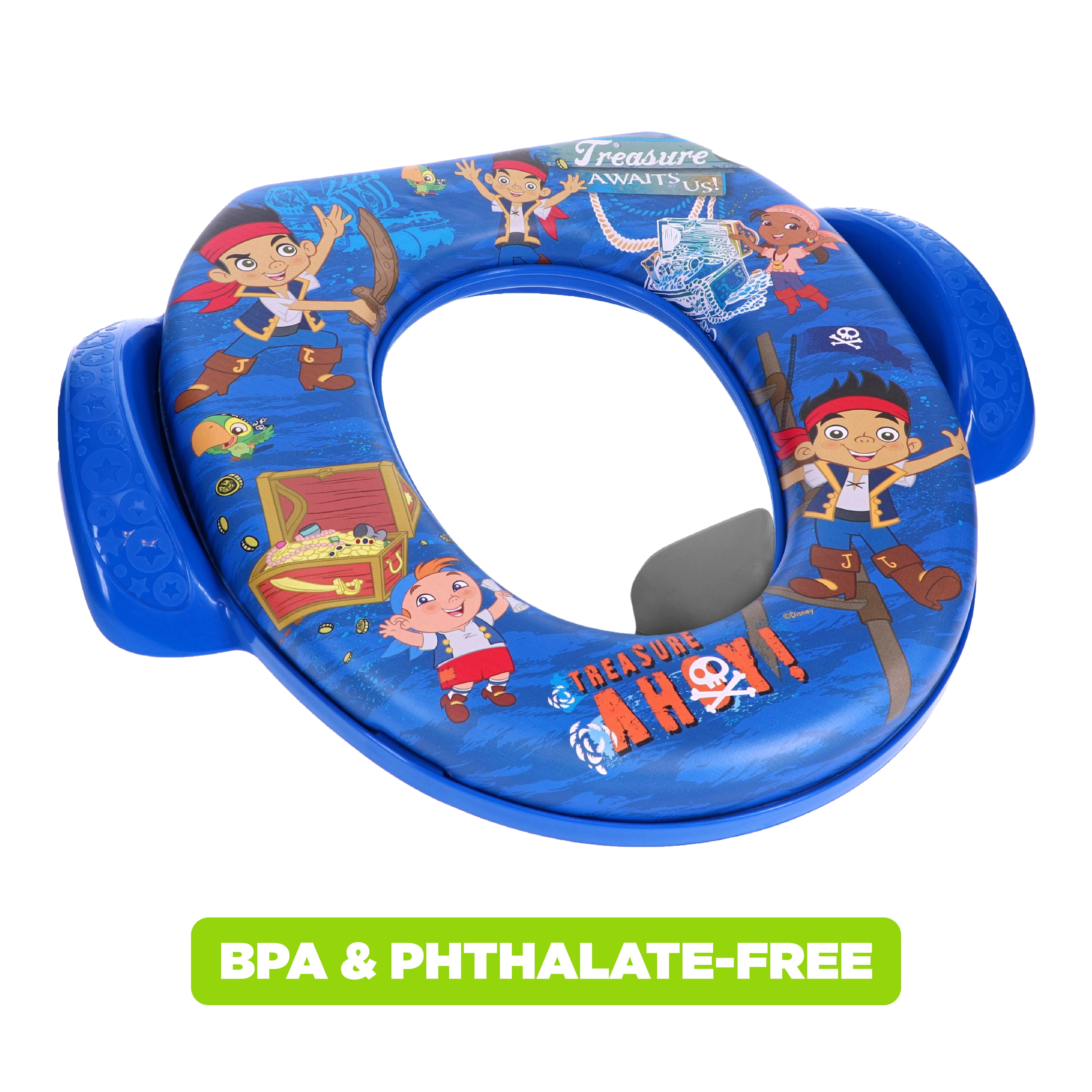 Disney Jake and The Never Land Pirates "Treasure Ahoy" Soft Potty with Potty Hook