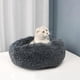 thumbnail image 3 of Soft Plush Round Pet Bed Cat Soft Bed Cat Bed for Cats Small Dogs, 3 of 5
