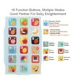 thumbnail image 3 of Baby Cell Phone Toy, Baby Smart Phone Toy English Learning  for Toddler Orange,Green, 3 of 7