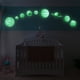 thumbnail image 1 of Pegatinas De Pared Con Sistema Solar Brillante Que Brillan En La Oscuridad, Estrellas Y Planetas, Calcomanías De Techo Brillantes Para El Dormitorio, Decoración Para Niños, Niñas Y Niños Advancent HA018509-00, 1 of 5