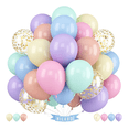 thumbnail image 1 of 363 Globos Latex Colores Pastel Macarrón Globos Con Confeti Agua Xtellar multicolor, 1 of 4