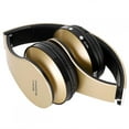 thumbnail image 5 of NX-8252 Foldable Bluetooth Headset Wireless Sports Headphone Earphone with Audio CableGold, 5 of 8