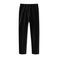thumbnail image 4 of snilers Boys Dress Pants Kids Uniform Pants Slim Fitted Formal Trousers with Belt Loops Middle Waist Button Zipper Straight Leg Pants with Pockets Size 3-16 Years, 4 of 6