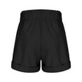 thumbnail image 4 of Mgmyaa Girls' Casual Shorts Summer High Waist Rolled Loose Comfy Shorts 5-15 Years, 4 of 6