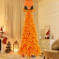 thumbnail image 6 of YIKA Halloween Pumpkin Hat Tree Toppers Holiday Party Decorations, 6 of 9