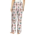thumbnail image 3 of Xecao Hello Easter Women's Straight Lounge Pajama Pants: The Epitome of Relaxed Sleepwear, 3 of 9