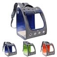 thumbnail image 3 of Pet Carrier Breathable Foldable Portable Visible Pet Backpack Cat Carrier Bag, 3 of 4