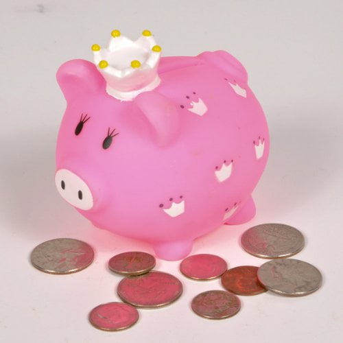 3.5''Little Princess Piggy Bank Case Pack 24 3.5''Little Princess Piggy