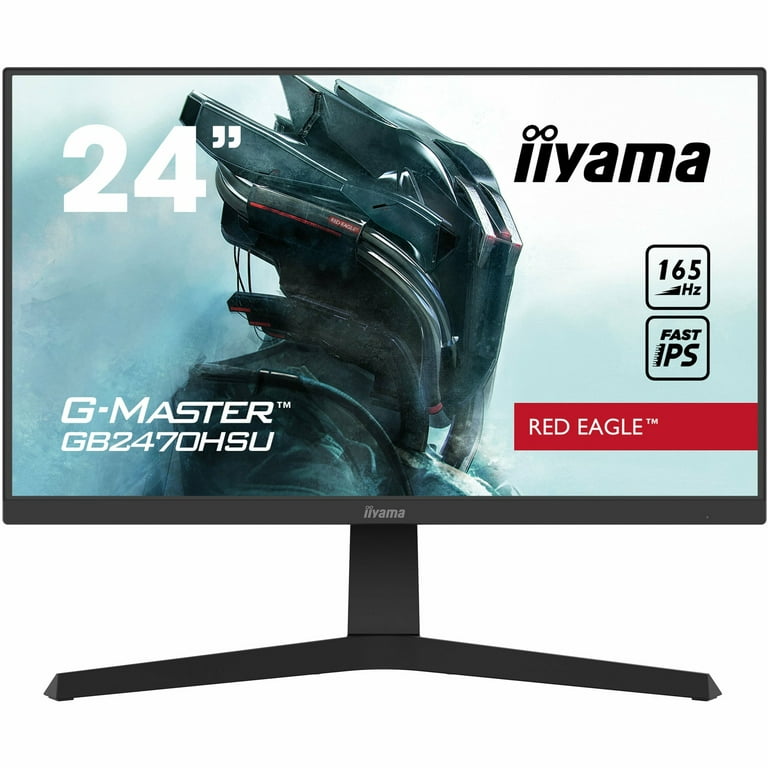 iiyama G-Master GB2470HSU-B1 IPS Display Adjust Height 165Hz 0.8ms 24