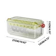 thumbnail image 2 of Máquina para fabricar hielo, depósito de hielo, máquina portátil para uso doméstico, producción eficiente de hielo en el hogar, máquina para hacer cubitos de hielo fácil de usar, máquina compacta, 2 of 3