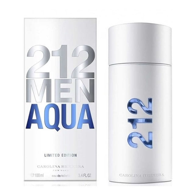 Perfume 212 Men Aqua Hombre De Carolina Herrera Edt 100ml Carolina Herrera 212 Men Aqua Carolina Herrera