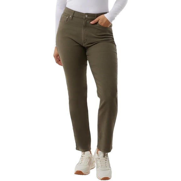 32 Degrees Ladies' Comfort Stretch Pants, Classic Fit (US, Numeric ,6 , Regular, Regular, Green)
