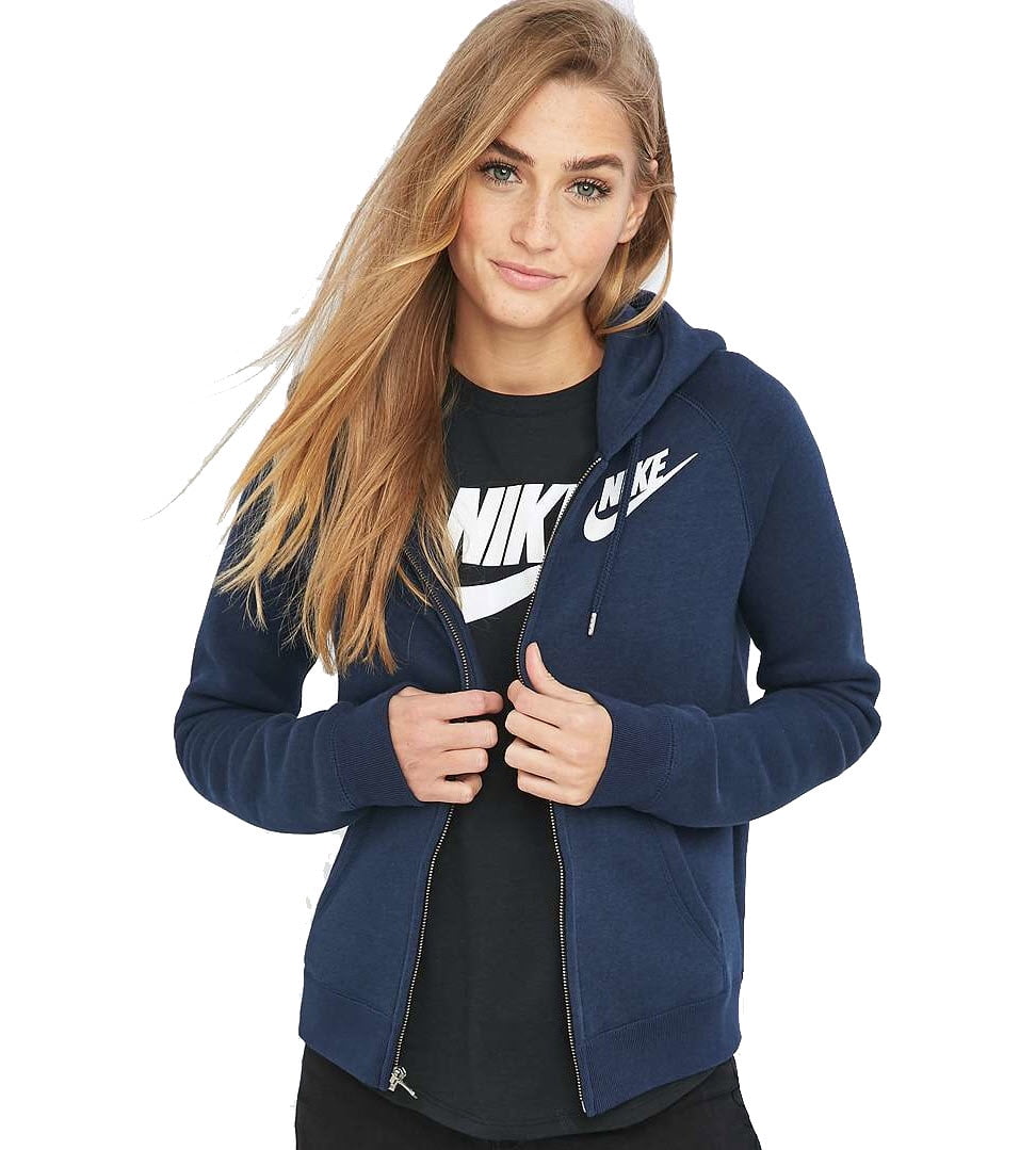 nike rally lace up hoodie