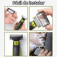 thumbnail image 4 of "Premium 8-Piece Hair Trimmer Guard Set with 4 Adjustable Combs (1/2/3/5mm), Protective Cover & Cleaning Tools - Durable PC Material in Black/Green", 4 of 4