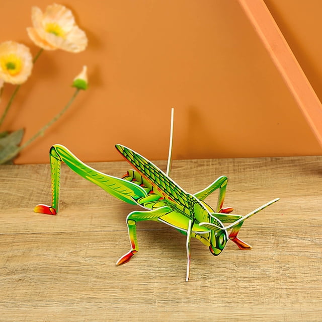 Paper Three-dimensional Ladybird Puzzle DIY Assembled Insect Children's Toys