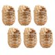 thumbnail image 1 of Handwoven Light Brown Bird House Winter Shelter For Birds Indoor Decoration 6Pcs, 1 of 3