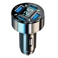 thumbnail image 2 of Cargador de teléfono ultrarrápido para coche, tecnología avanzada, varios puertos USB, protección fiable, para cargar sobre la marcha, 2 of 8