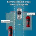 thumbnail image 5 of 2pcs Car Blind Spot Radar Detection System Warning Light Microwave Sensor Change Lane Driving Assistance Reversing Radar Sensor, 5 of 5