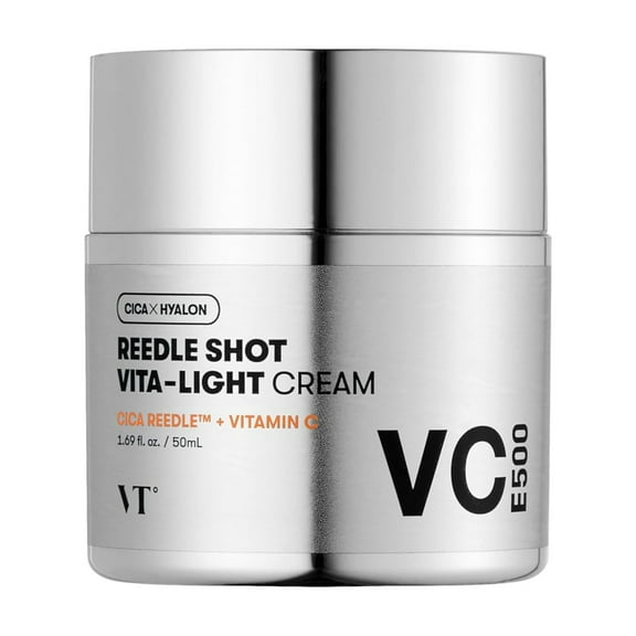 VT COSMETICS Vita-Light Cream | Vitamin C Cream with Vitamin B & E, Face Cream For Glowing & Radiant Skin, Dry, Normal or Sensitive Skin 1.69Fl Oz(50ml)