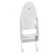 thumbnail image 1 of Organizador para lavandería 360, soporte de pared para plancha, blanco, 1 of 4
