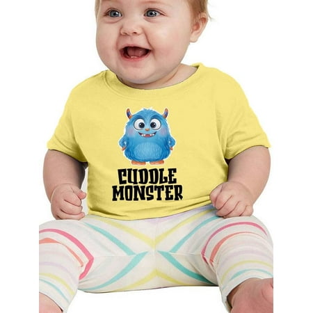 

Cuddle Monster T-Shirt Infant -Smartprints Designs 12 Months