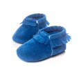thumbnail image 5 of Baby PU Suede First Walkers Shoes Boys Girls Soft Fringe Non-slip Moccasins, 5 of 7
