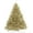 Gold, variant on 7.5FT Silver Tinsel Artificial Holiday Christmas Tree with Sturdy Metal Stand