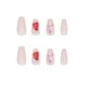 thumbnail image 2 of Prensa de uñas de ataúd, uñas postizas mate largas, pegamento de uñas abstracto, uñas acrílicas de cobertura completa 24 piezas Ormromra CZMR-ZC197, 2 of 7